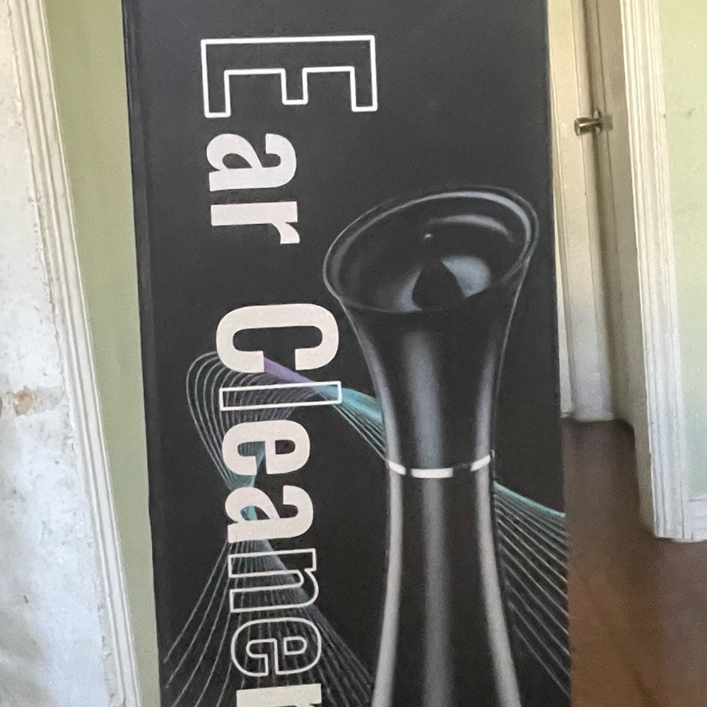 Black Ear Cleaner Device